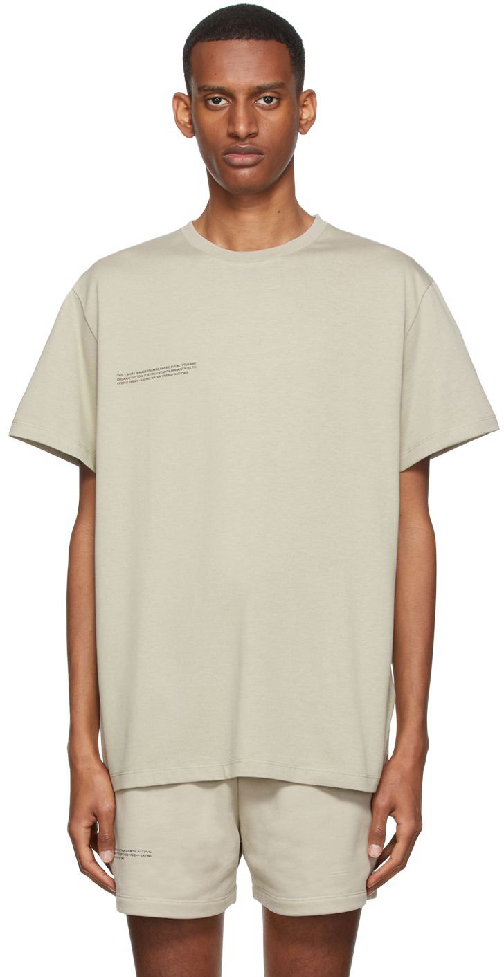 Gray Organic Cotton T-Shirt