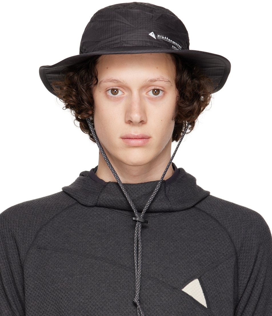 KLÄTTERMUSEN BLACK HIKING HAT
