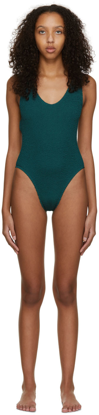 Bond-Eye Green Mara One-Piece Swimsuit