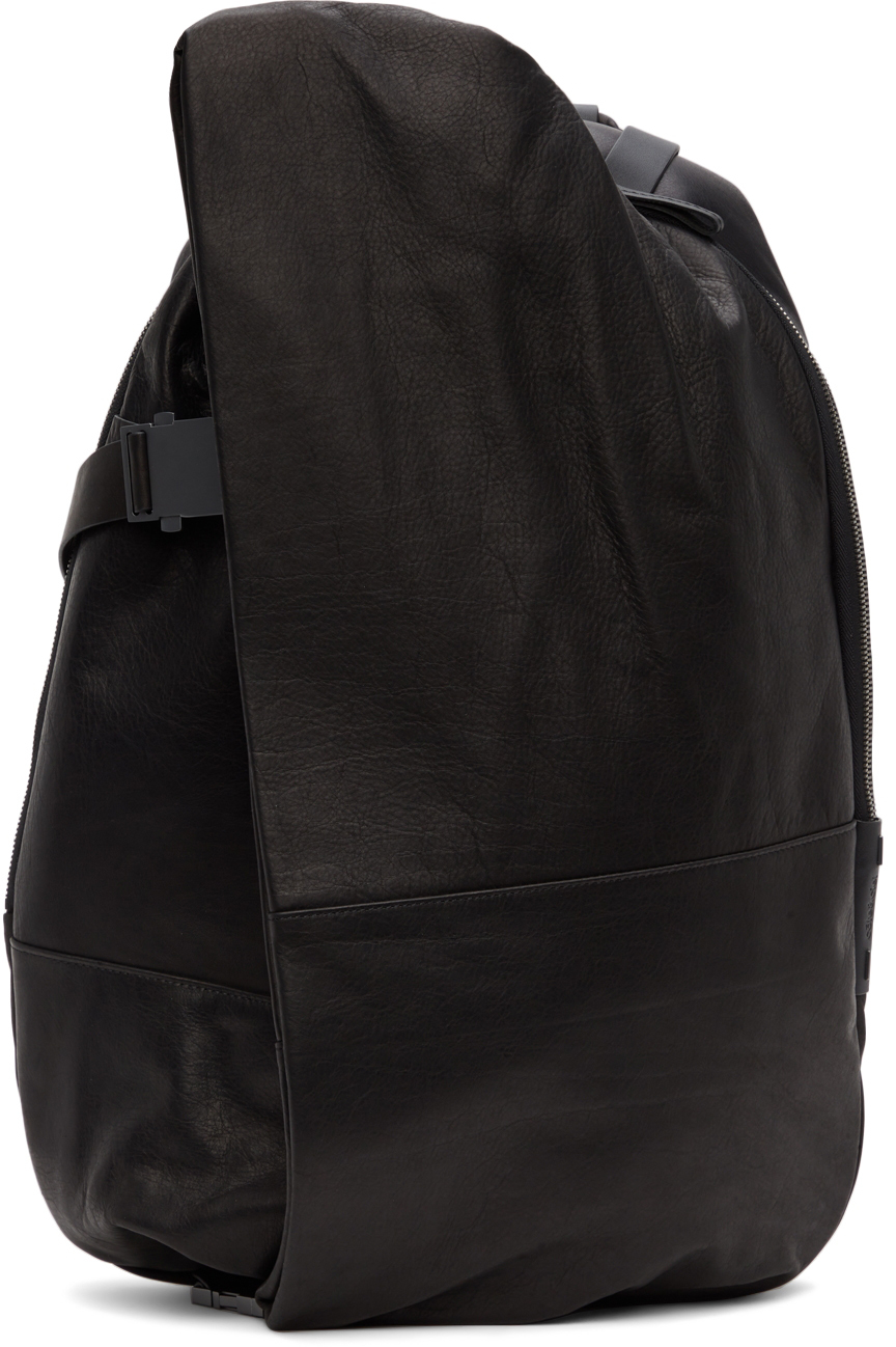 Côte&Ciel: Black Medium Isar Alias Backpack | SSENSE