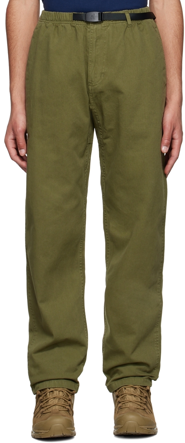 Gramicci Green Cotton Trousers | Smart Closet