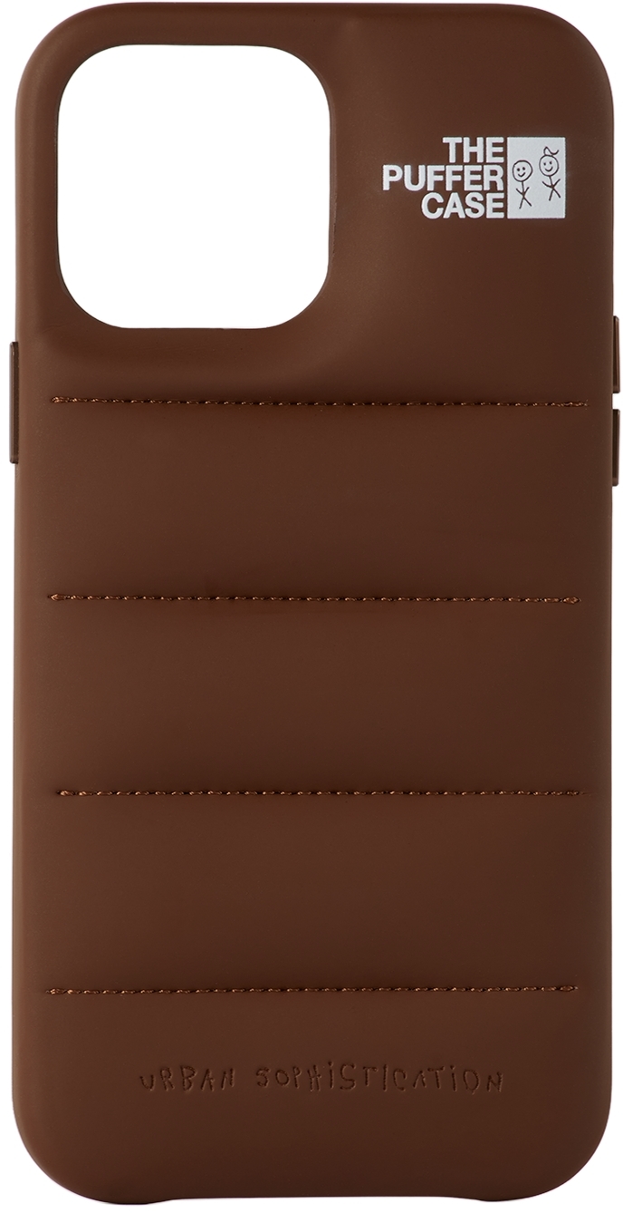 Brown 'The Puffer' iPhone 13 Pro Max Case