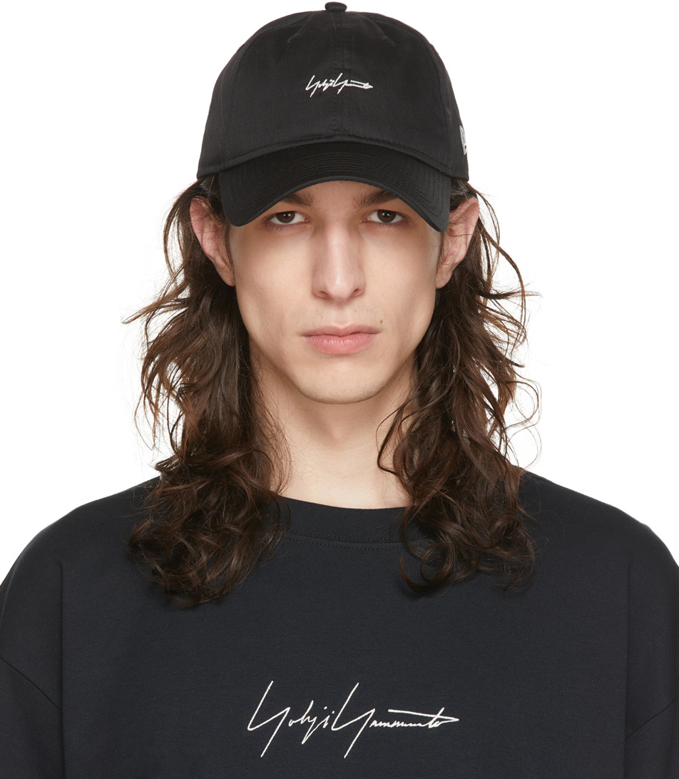 Yohji Yamamoto: Black New Era Edition 9THIRTY Logo Cap | SSENSE