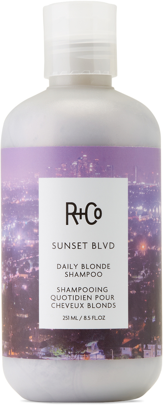 R + Co Sunset Blvd Daily Blonde Shampoo, 251 ml In Na