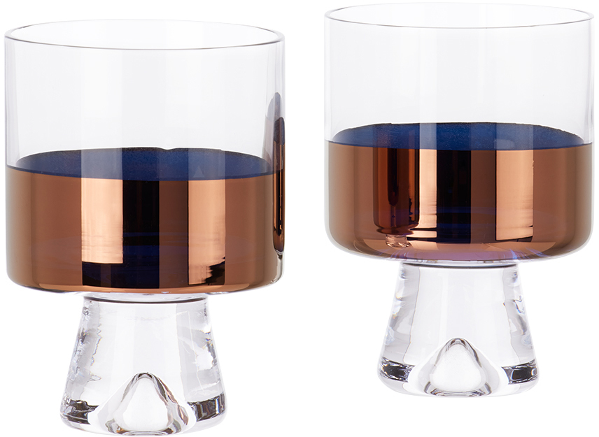 Tom Dixon Tank Ball Glasses In Cooper