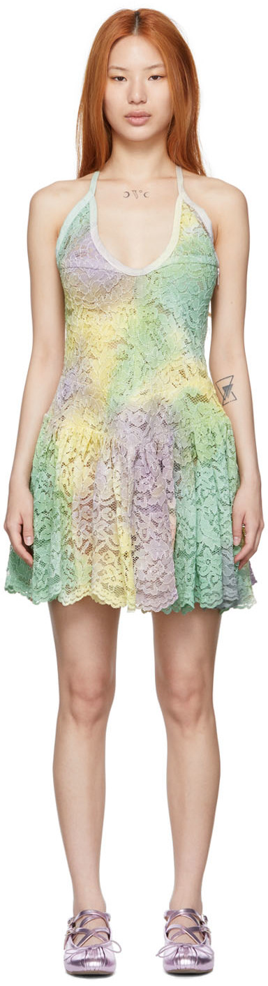 Rose Murdoch SSENSE Exclusive Multicolor Bee Mini Dress