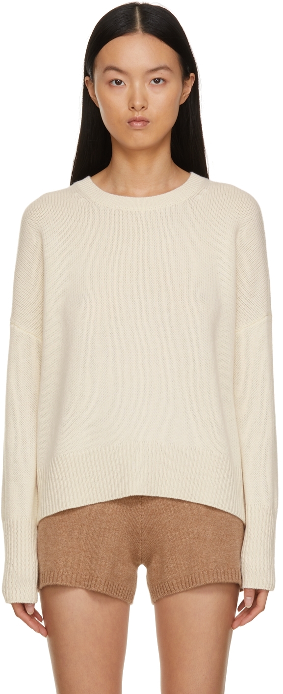 Lisa Yang Off-White Mila Sweater