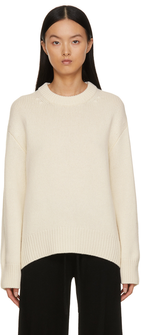 Lisa Yang Off-White Noor Sweater