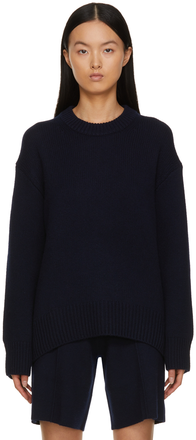 Lisa Yang Navy Noor Sweater