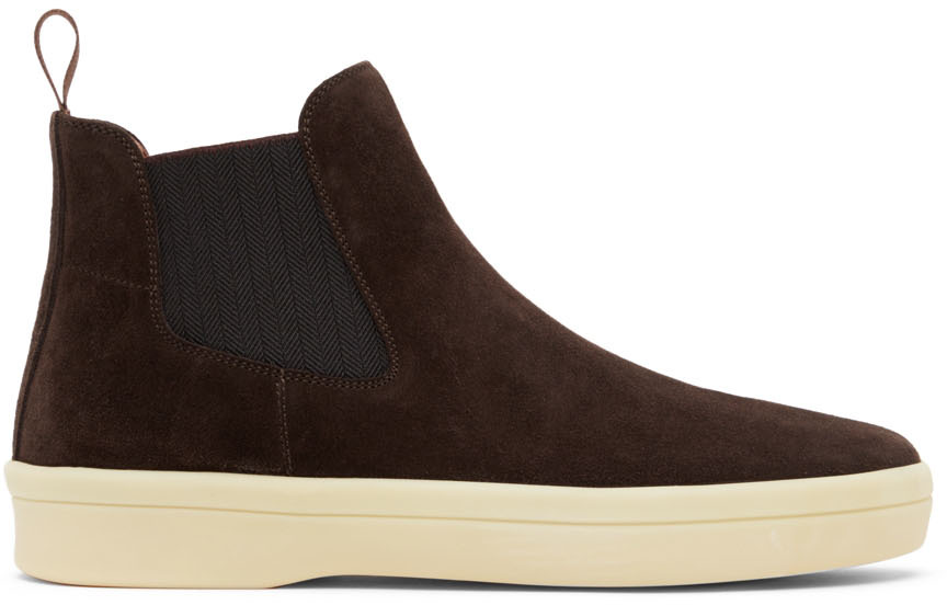 Brown Suede Ultimate Walk Beatle Boots