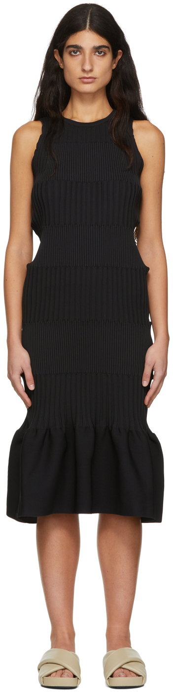 CFCL Black Fluted 1 Maxi Dress | Smart Closet