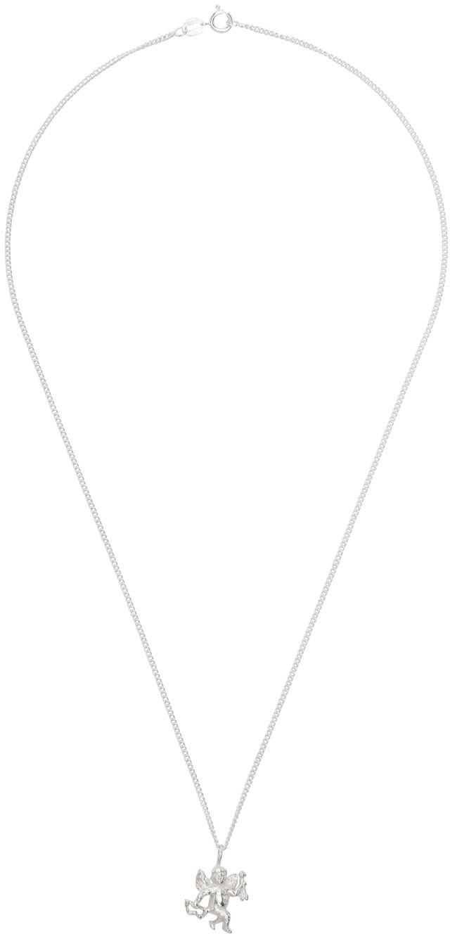 Georgia Kemball Silver Cupid Necklace