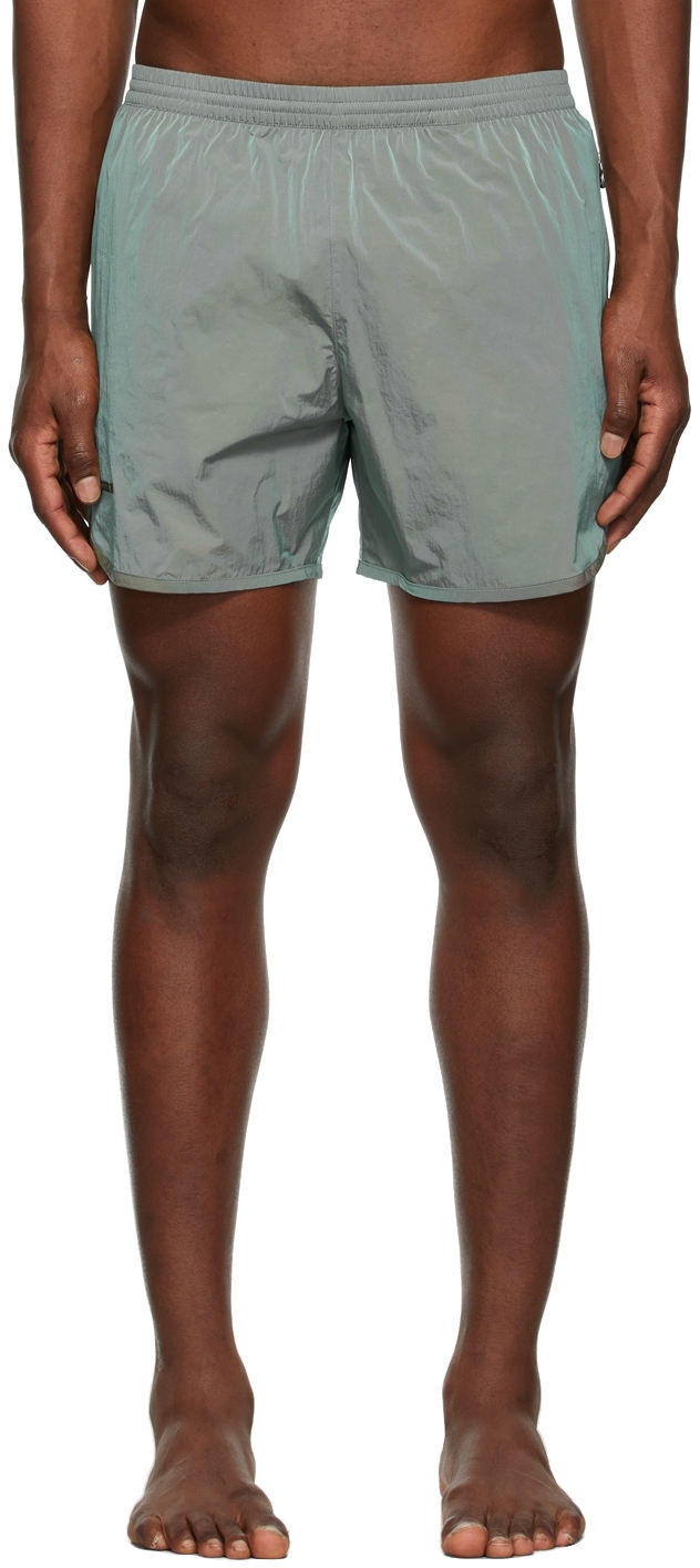Green Wild Steve Swim Shorts Ssense Uomo Sport & Swimwear Costumi da bagno Pantaloncini da bagno 