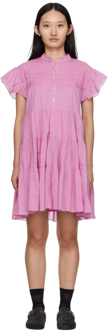 Pink Lanikaye Dress by Isabel Etoile on Sale