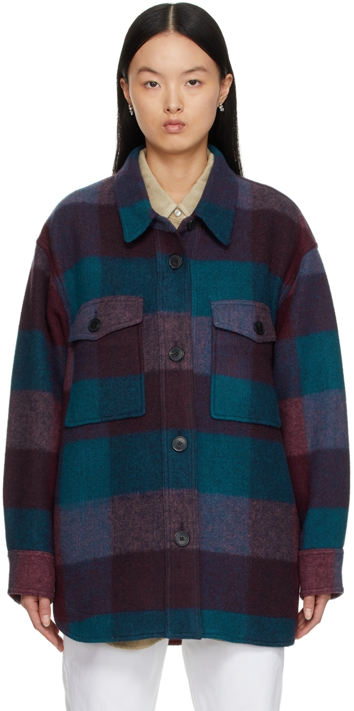 blue plaid jacket mens