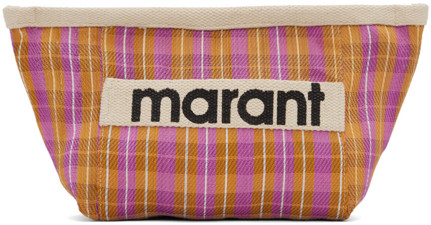 Isabel Marant Pink Powden Pouch In 40fa Fuchsia