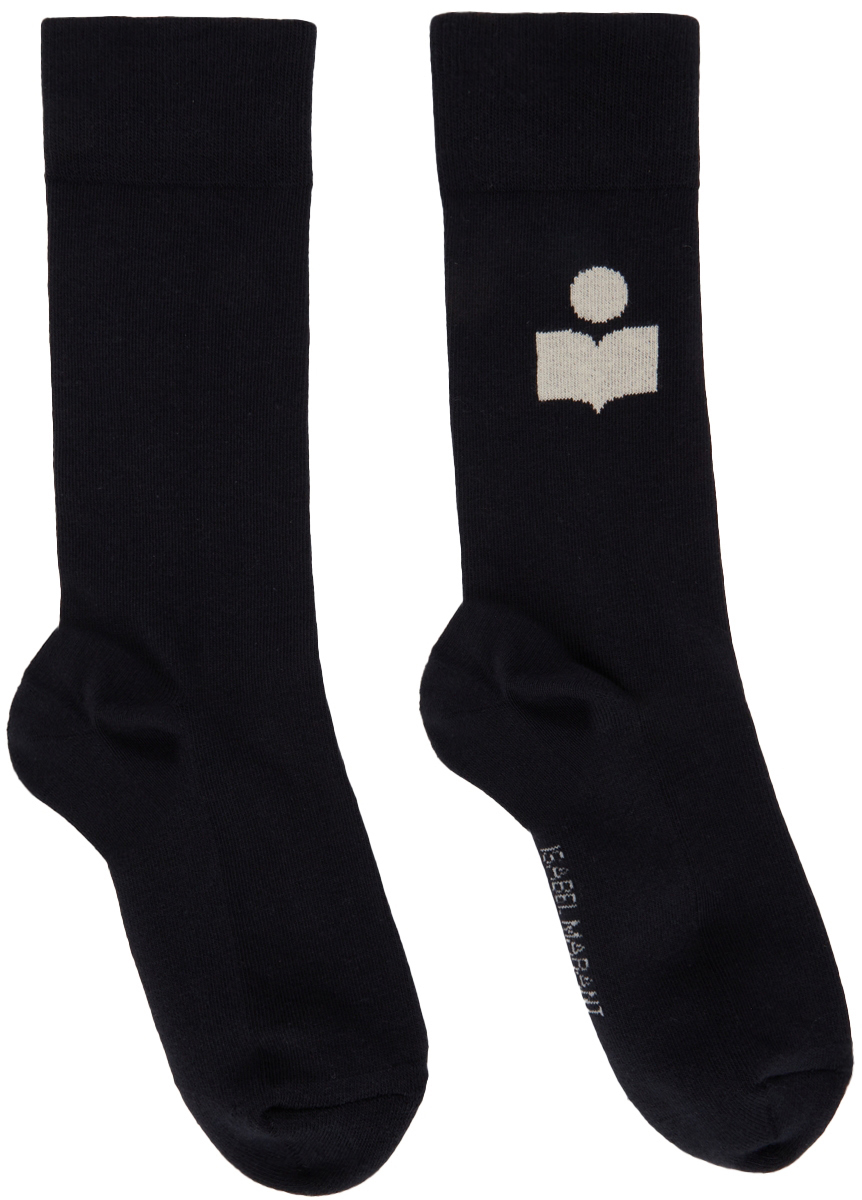 Isabel Marant Navy Siloki Socks