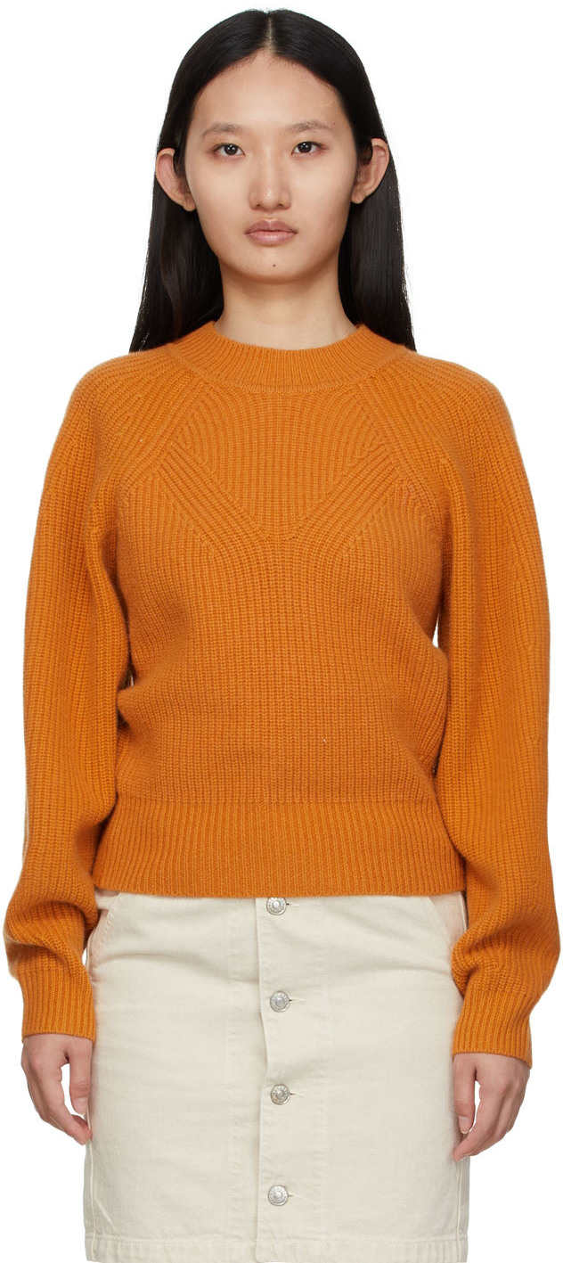 Isabel Marant Orange Azel Sweater