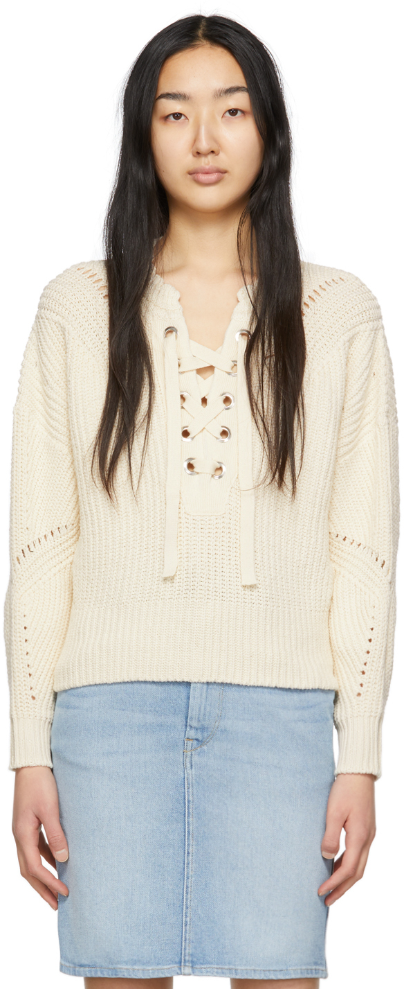 Isabel Marant Off-White Wool Laley Sweater