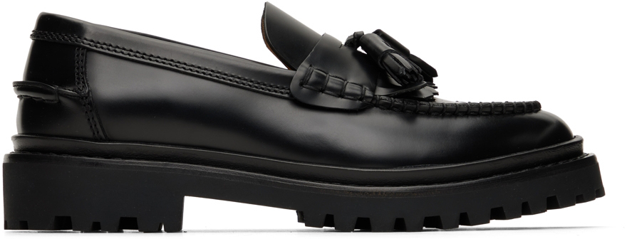 Isabel Marant Black Leather Frezza Loafers