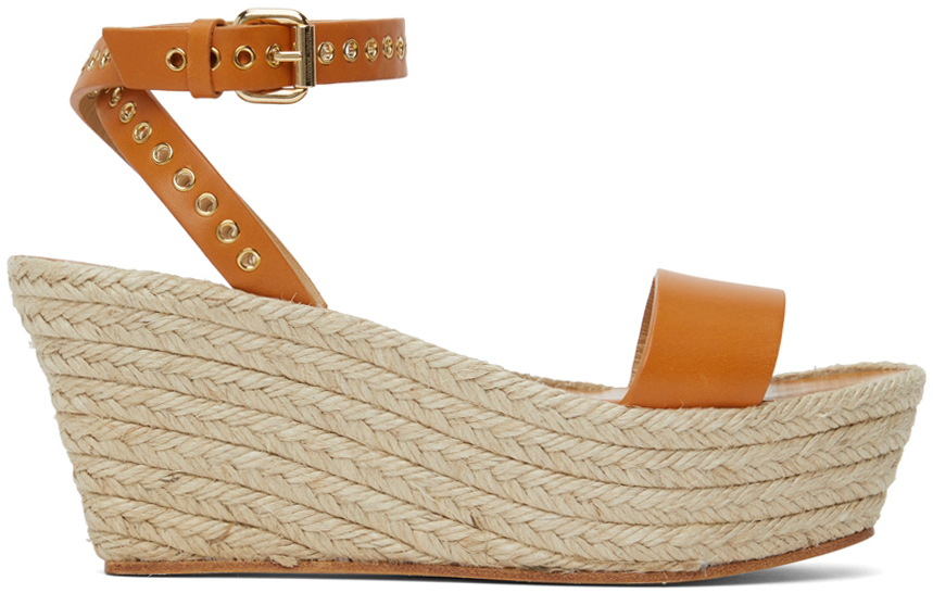 【関税込み】Isabel Marant タン Messer ウェッジサンダル Isabel Marantのタン Messer ウェッジサンダルがセール中