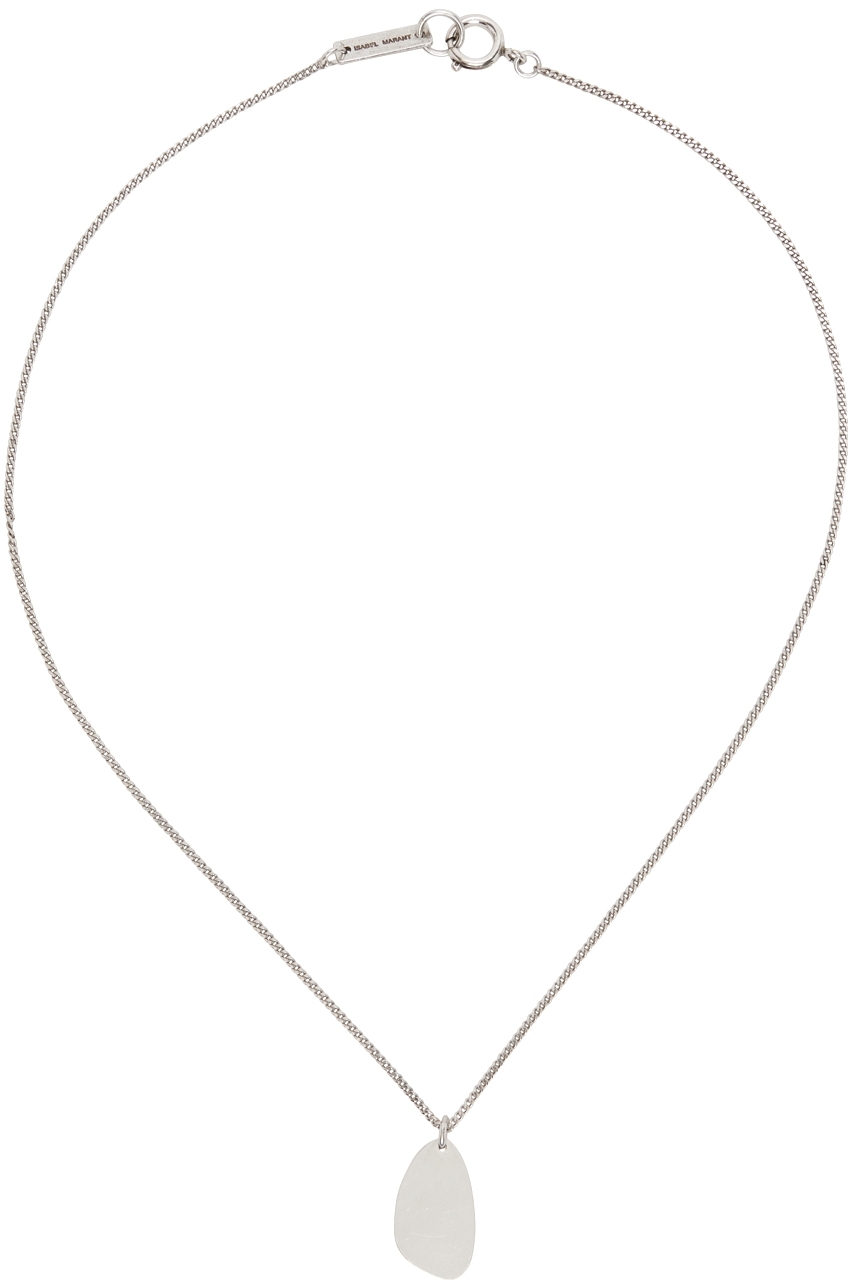 Isabel Marant Silver Cowrie Necklace