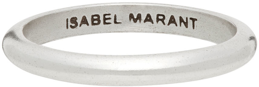 Isabel Marant Silver Slim Ring
