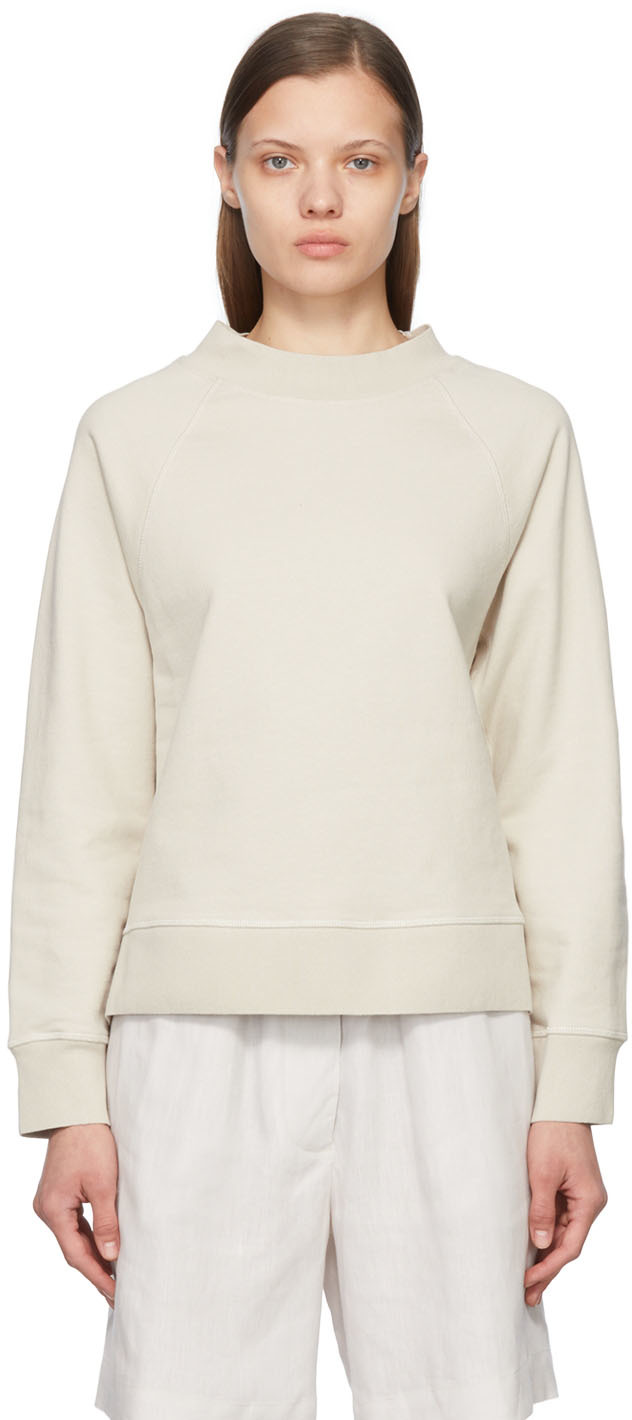 Margaret Howell: Gray Organic Cotton Sweatshirt | SSENSE