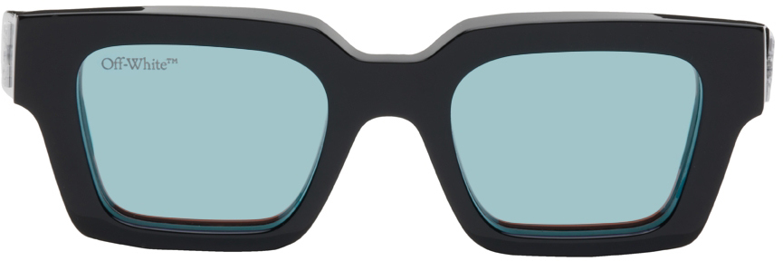 Off-white Virgil Squared Acetate Sunglasses In Black