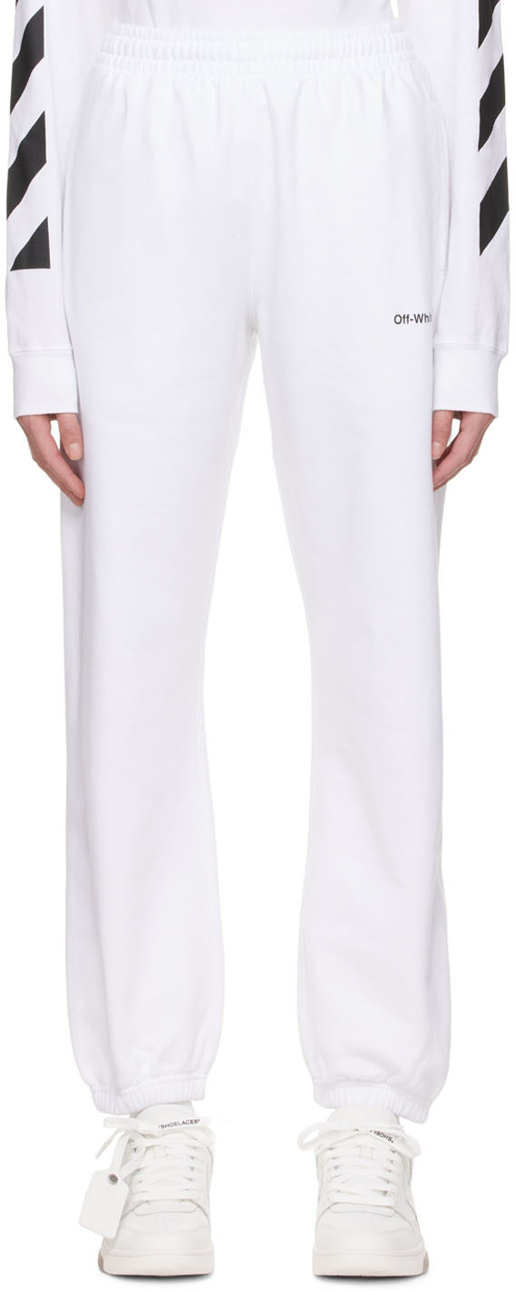 Off-White White Diag Lounge Pants