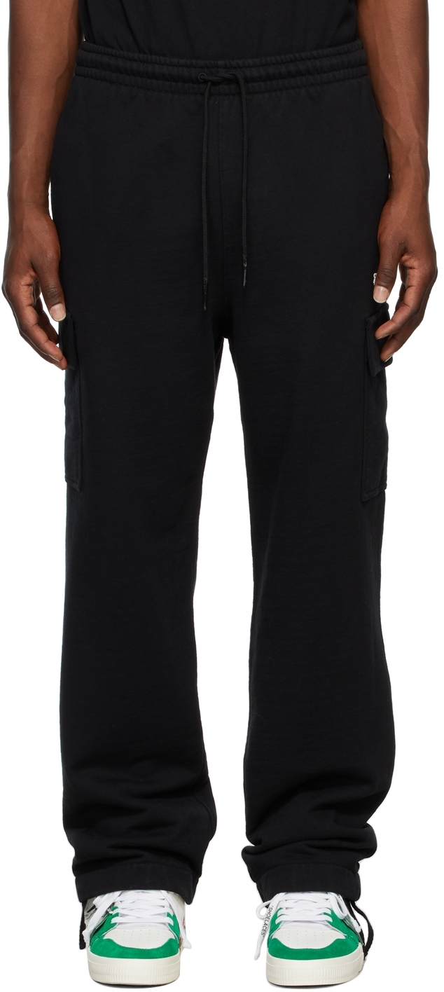 off white black pants