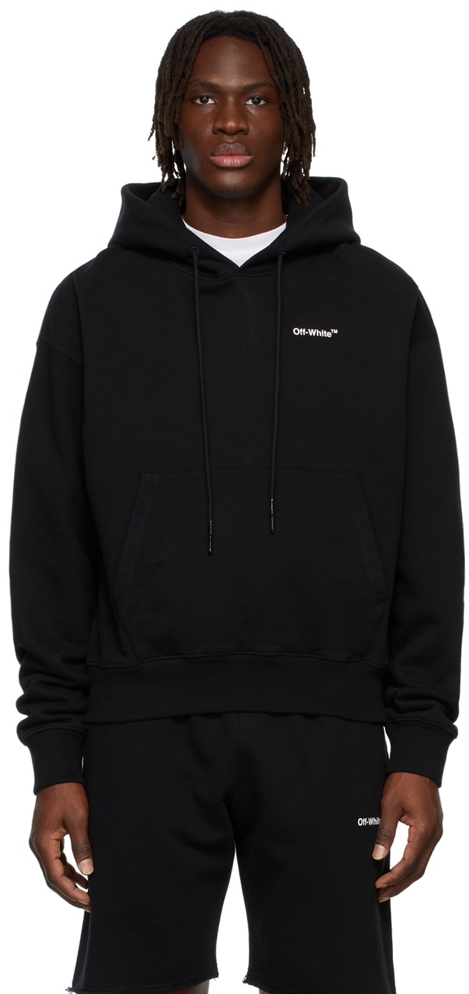 Black Caravaggio Arrows Hoodie