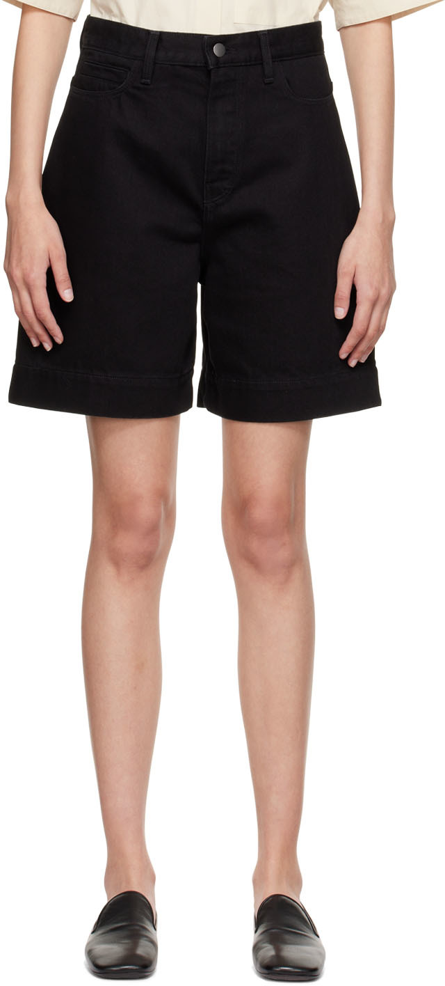 Black Filkin Shorts
