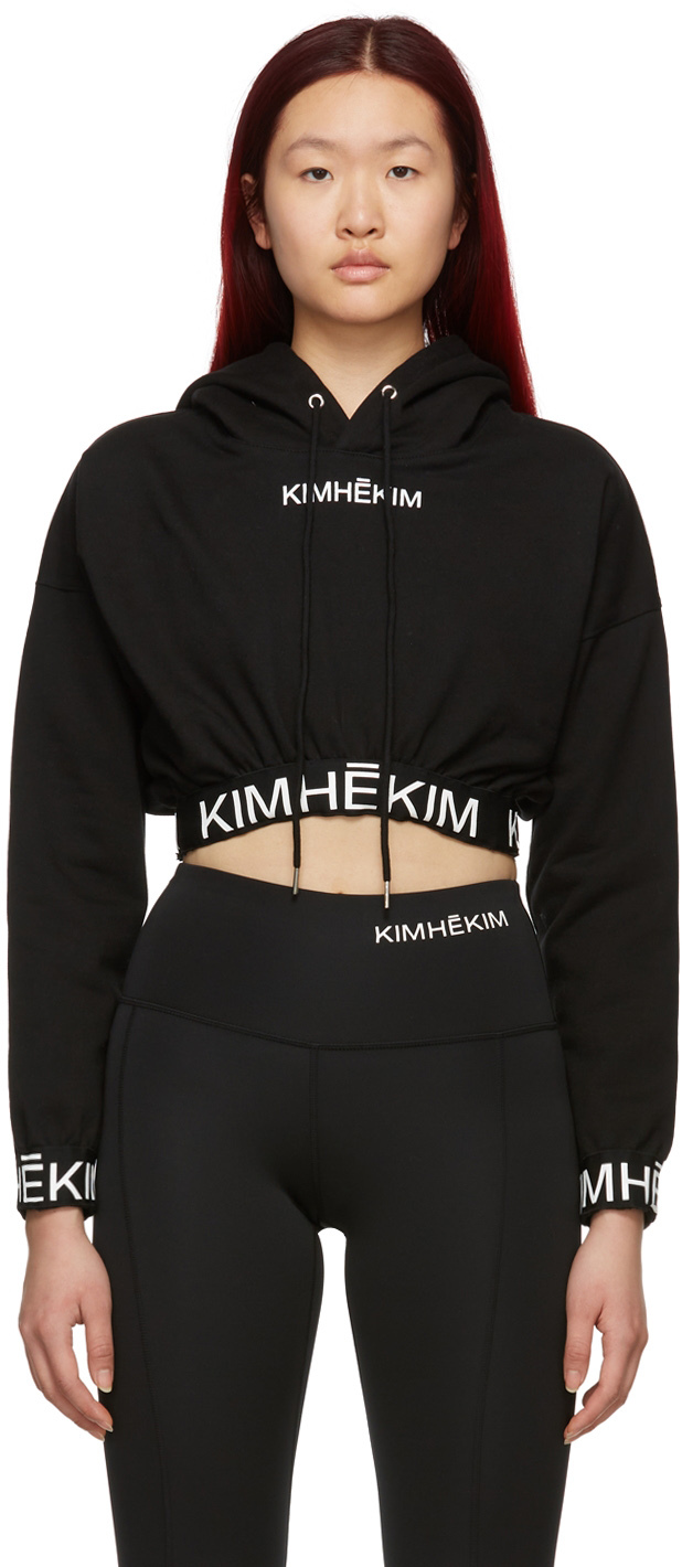 KIMHĒKIM SSENSE Exclusive Black Balloon Hoodie