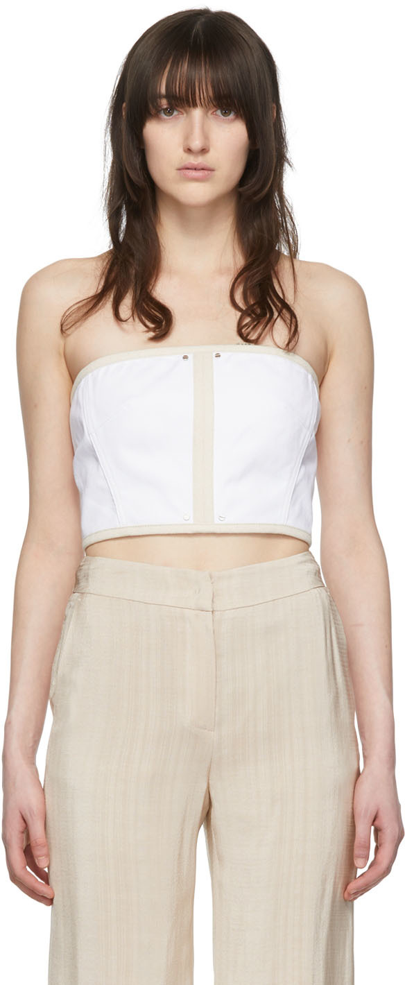 KIMHĒKIM White Carrie Camisole