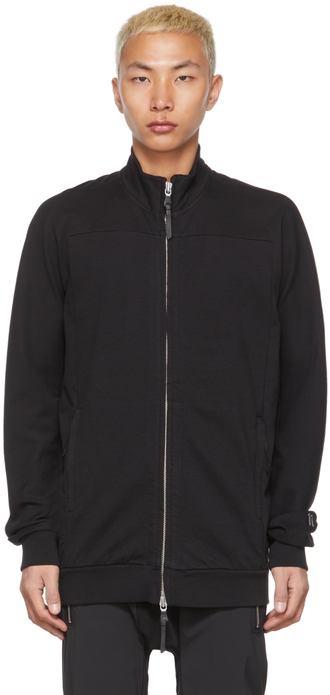 Black Fut Zip Jacket