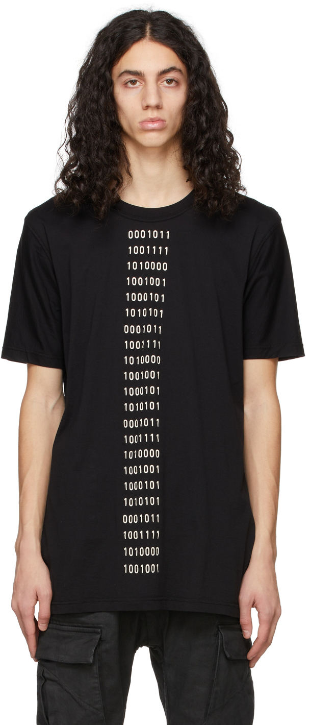 11 by Boris Bidjan Saberi Black Codes TSB T Shirt