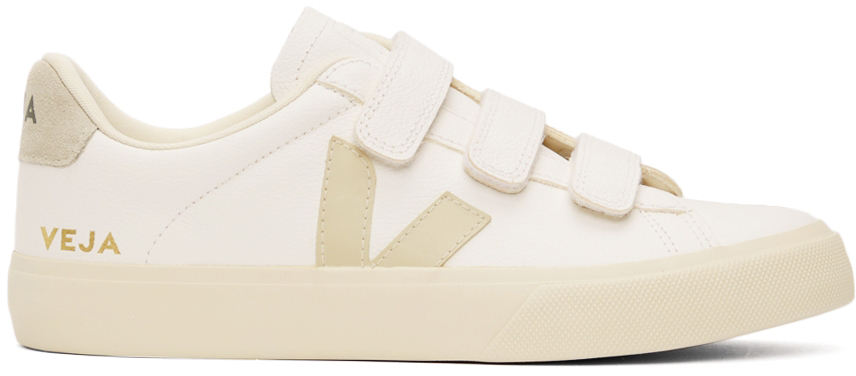 Veja White Recife Chromefree Sneakers | Smart Closet