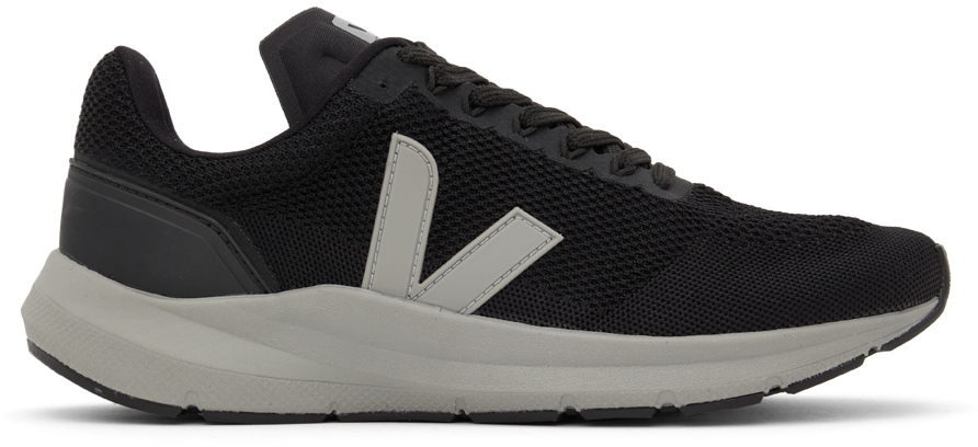 VEJA Black & Grey V-Knit Marlin Sneakers