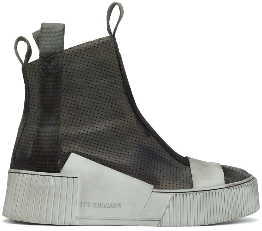 Grey Bamba 3.1 High Top Sneakers