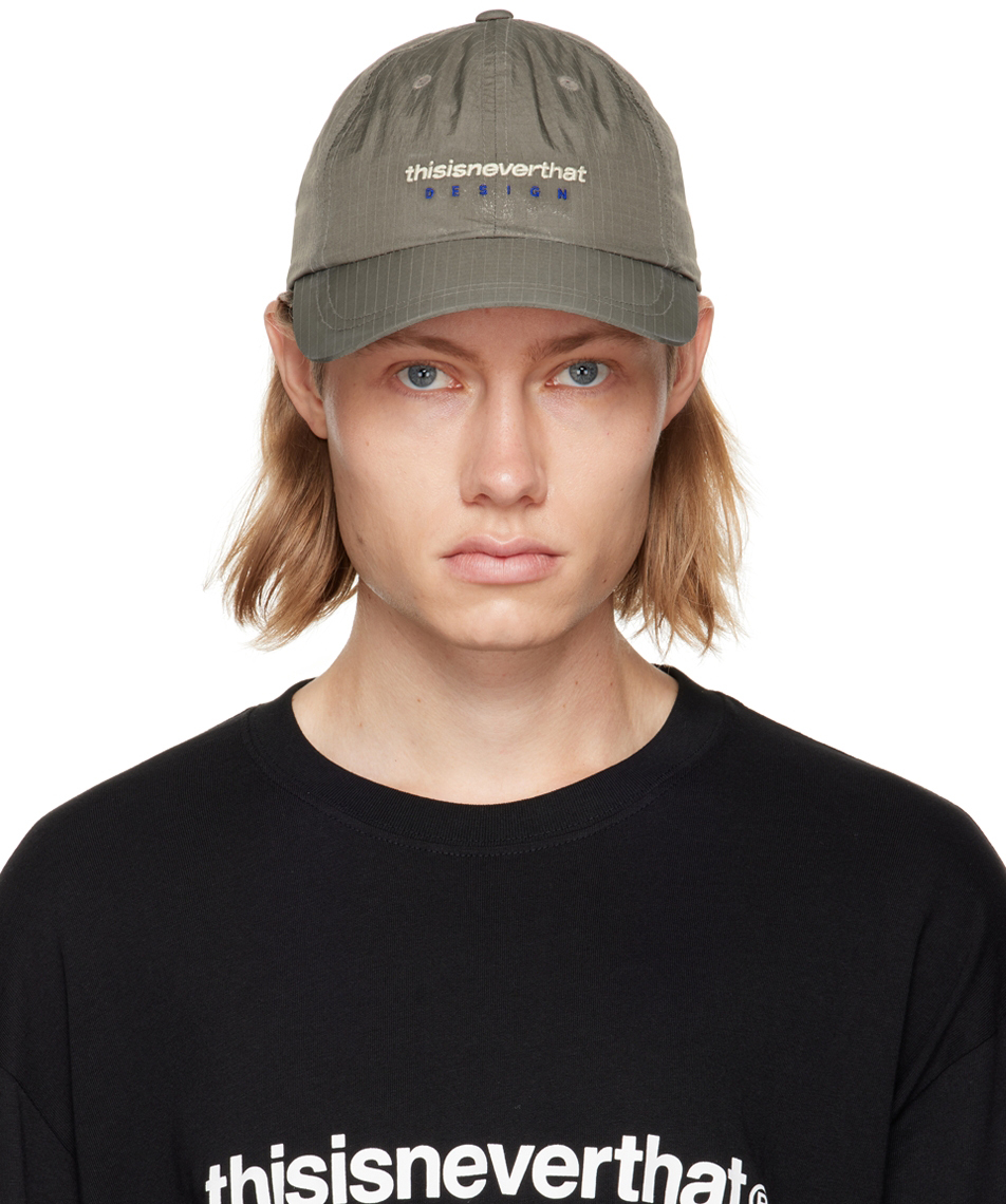 Taupe DSN Logo Cap by thisisneverthat on Sale