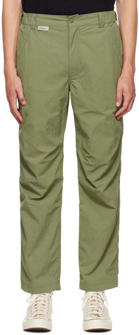 khaki nylon pants