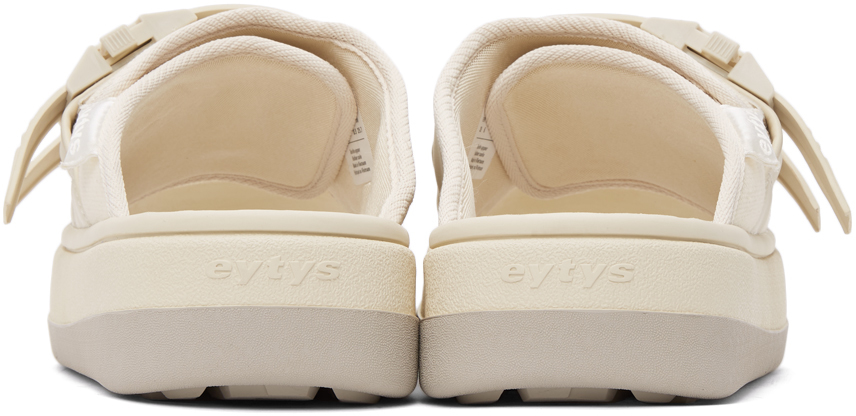 EYTYS SSENSE EXCLUSIVE OFF-WHITE CAPRI SANDALS 