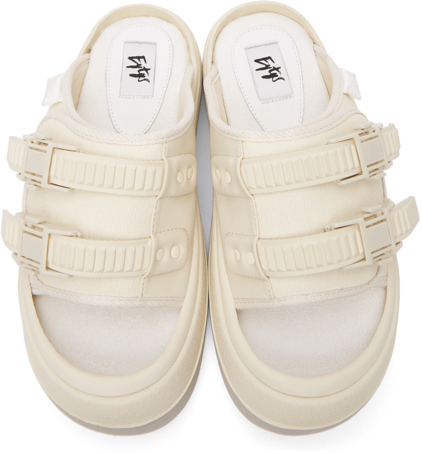 EYTYS SSENSE EXCLUSIVE OFF-WHITE CAPRI SANDALS 