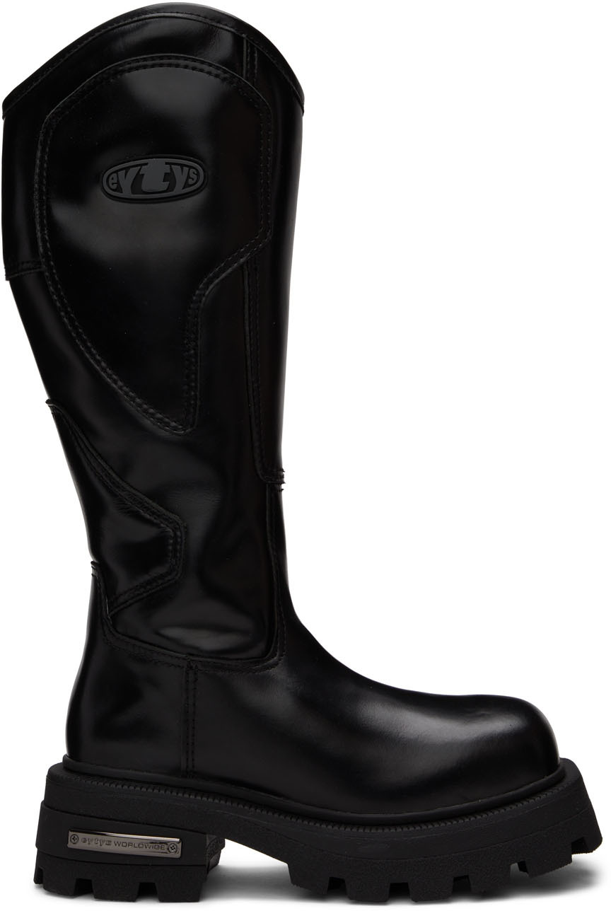 Eytys Black Impreza Mid-Calf Boots