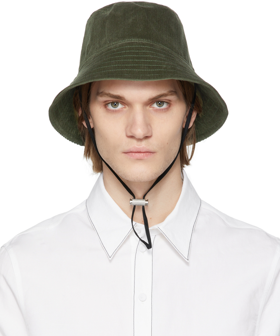 Erdem Green Baseball Cap | Smart Closet