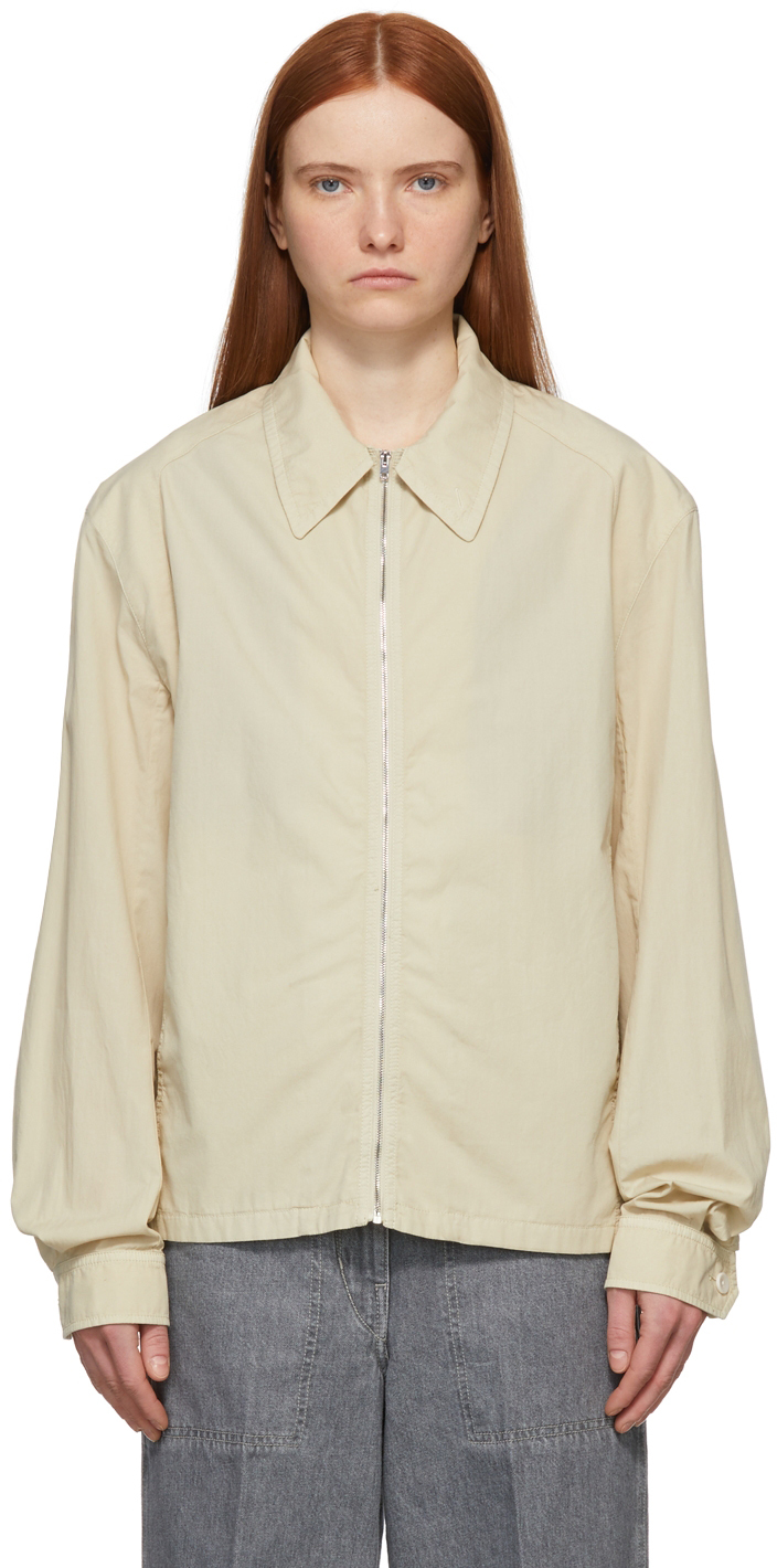 Beige 'Shirt Blouson' Jacket