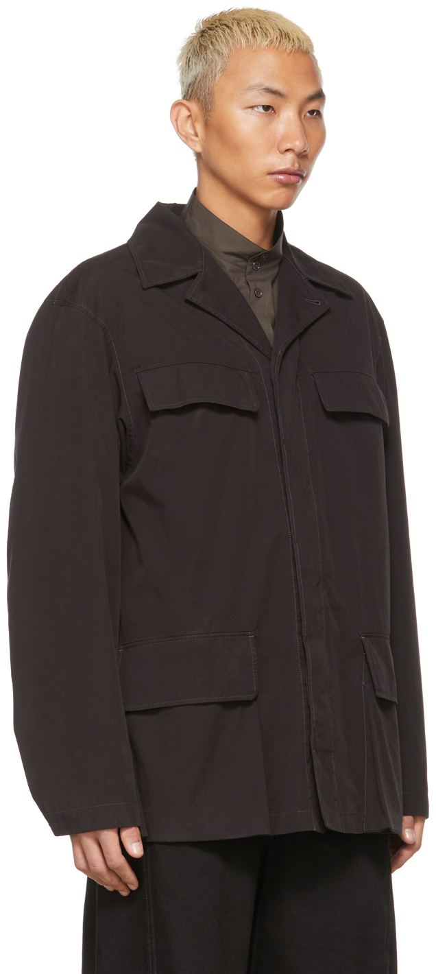 Lemaire Black Field Jacket | Smart Closet