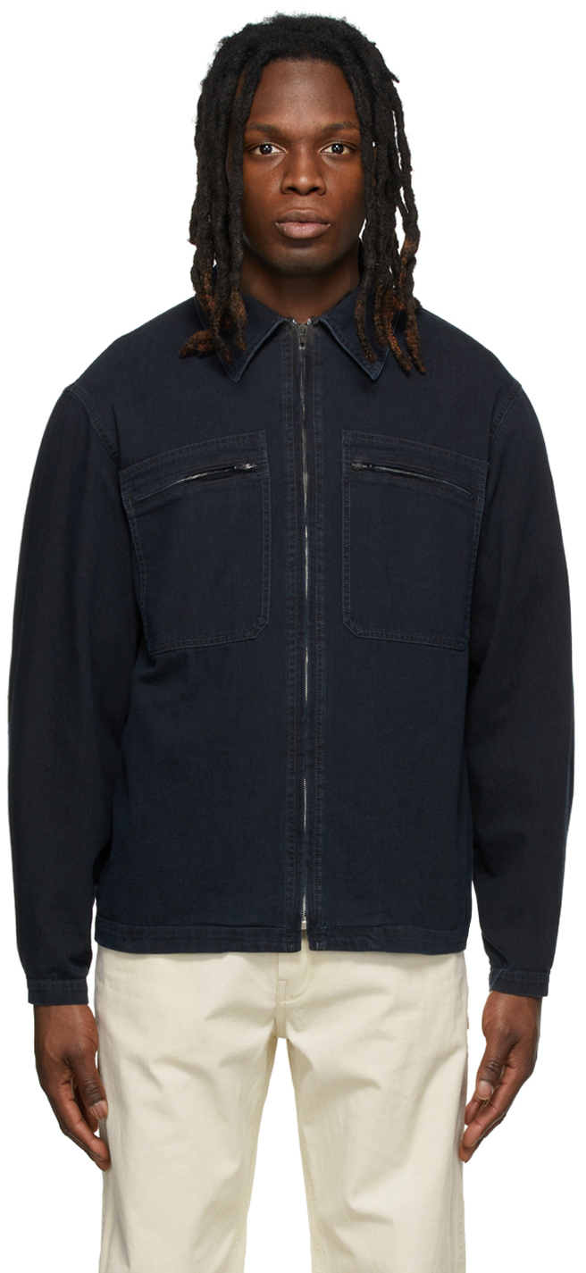 black denim jacket next