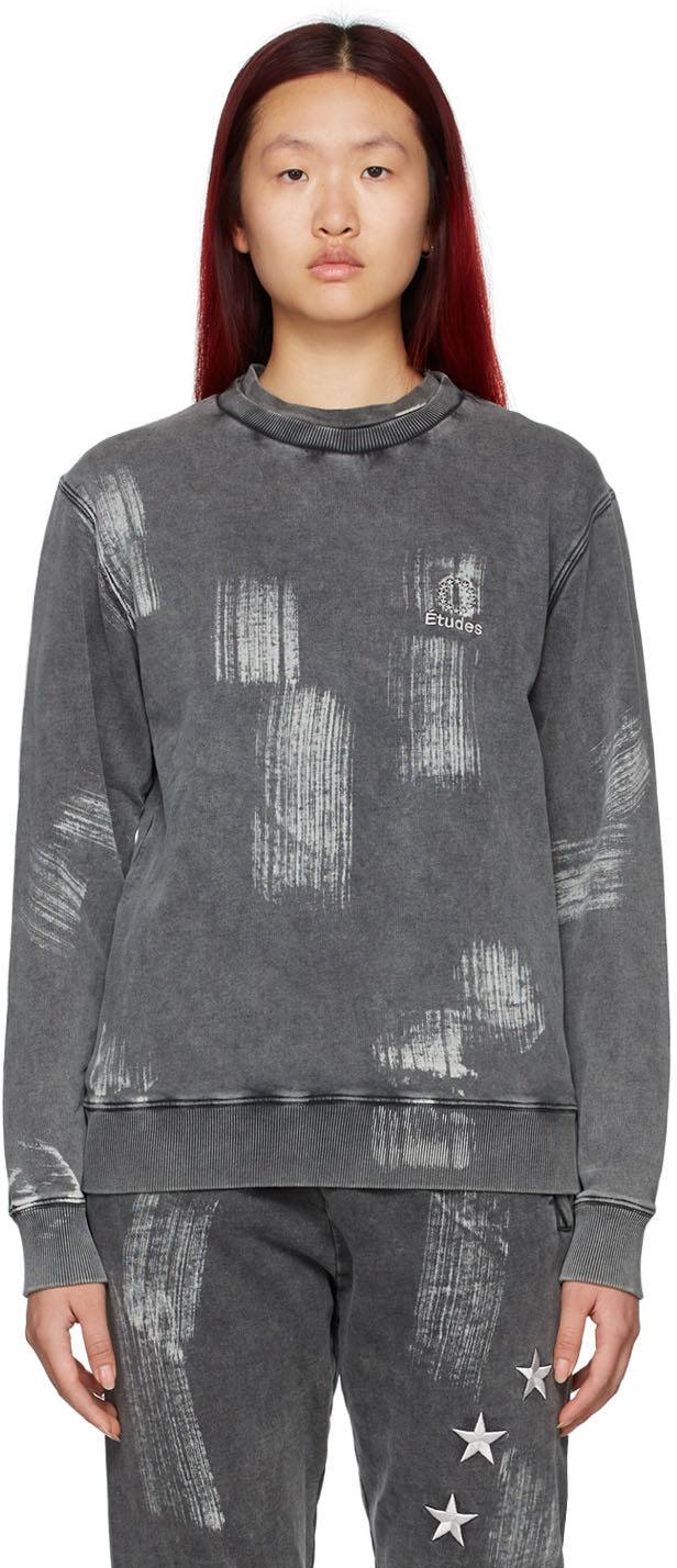 Études SSENSE Exclusive Grey Cotton Sweatshirt